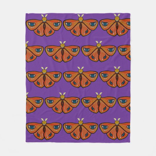 Mariposa Mística con Ojos Fleecedecke (Vorderseite)