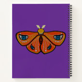 Mariposa Mística con Ojos Notizblock (Rückseite)