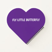Mariposa Mística con Ojos Notizblock (Rückseite)