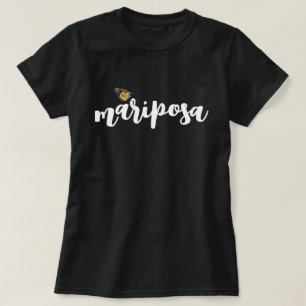Mariposa Monarch Schmetterling Minimal T-Shirt
