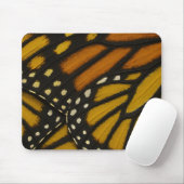 Mariposa Orange & Yellow Monarch Butterfly Wing Mousepad (Mit Mouse)