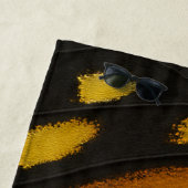 Mariposa Orange & Yellow Monarch Butterfly Wing Strandtuch (Beispiel)