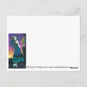 Mariposa Rainbow Butterfly Blume Fairy Postcard Postkarte (Rückseite)