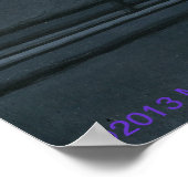 Mariposa Rainbow Butterfly Fairy Poster (Ecke)