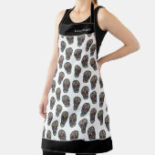 Mariposa Sugar Skull Mexikanisch Inspiriert Schürze (InSitu)