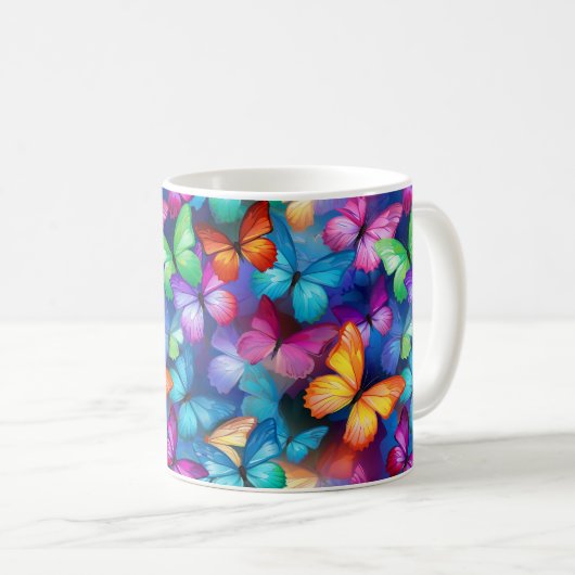 Mariposas arcoíris kaffeetasse (VorderseiteRechts)