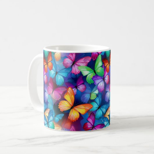 Mariposas arcoíris kaffeetasse (Vorderseite Links)
