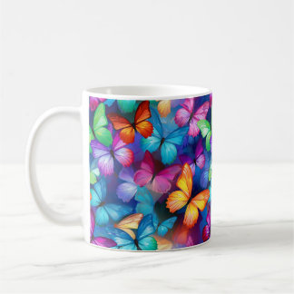 Mariposas arcoíris kaffeetasse