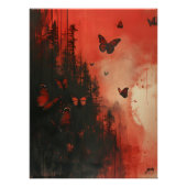 Mariposas de Luna Sangrienta: Vuelo Surrealista. Poster (Vorderseite)