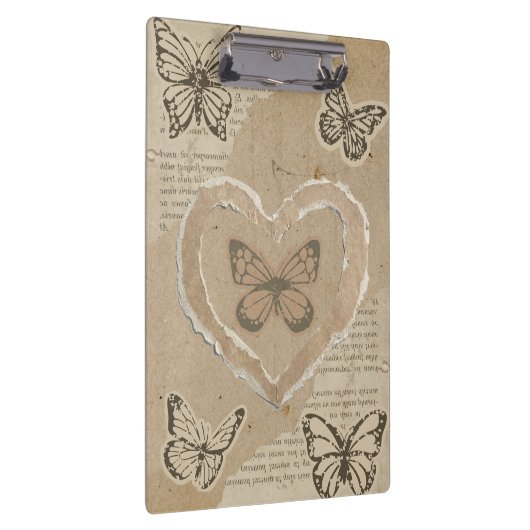 mariposas de papel klemmbrett (Rechts)