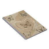 mariposas de papel notizblock (Rechte Seite)