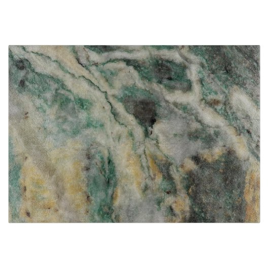 Mariposite Mineral Stone Muster Schneidebrett (Vorderseite)