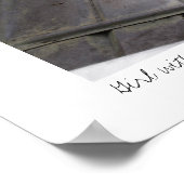 Maris-7069, Girl mit gelbem Schirm, Lee Vand... Poster (Ecke)