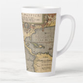Maris Pacifici Antique Americas Karte Milchtasse (Rechts)