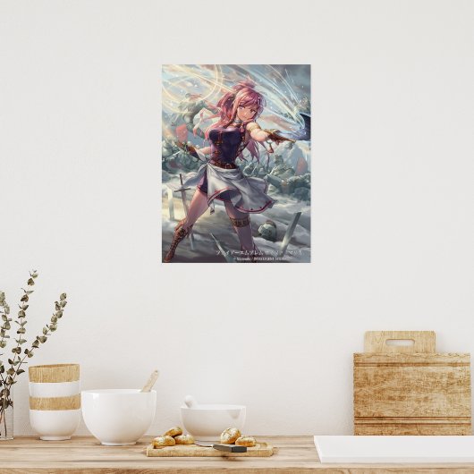 Marisa Fire Emblem Die heiligen Steine Poster (Küche)