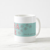 Marisa ordnet Kaffee-Tasse an - leben Sie durch Kaffeetasse (VorderseiteRechts)