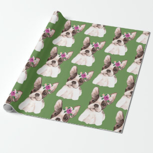 Marisol, der Französische Bulldogge Geschenkpapier