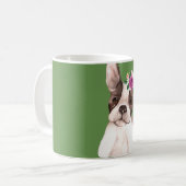 Marisol, die französische Bulldog-Tasse Kaffeetasse (Vorderseite Links)