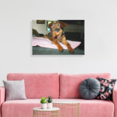 Marisol-Portrait Leinwanddruck (Insitu (Wohnzimmer))