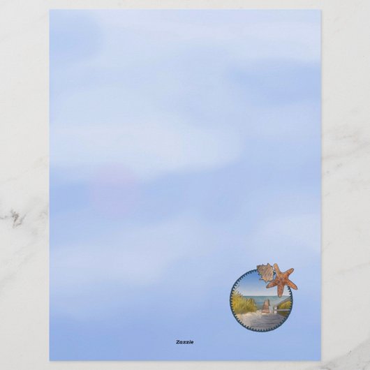 Maritim notizblock briefbogen (Rückseite)