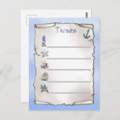 Maritim Postkarte (Vorne/Hinten)