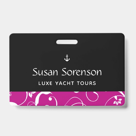 Maritime Anchor Pro Damask Ausweis (Vorderseite)
