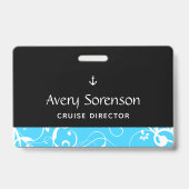 Maritime Anchor Pro Damask Ausweis (Rückseite)