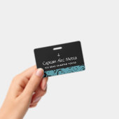 Maritime Anchor Pro Damask Ausweis (Handheld)