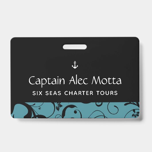 Maritime Anchor Pro Damask Ausweis (Vorderseite)