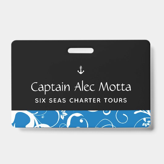 Maritime Anchor Pro Damask Ausweis (Vorderseite)