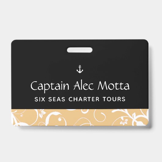 Maritime Anchor Pro Damask Ausweis (Vorderseite)