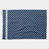 Maritime-Anker-Küchenhandtuch Geschirrtuch (Horizontal)