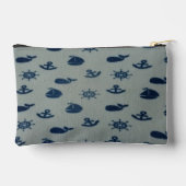 Maritime Kosmetikbeutel Zubehörtasche (Rückseite)