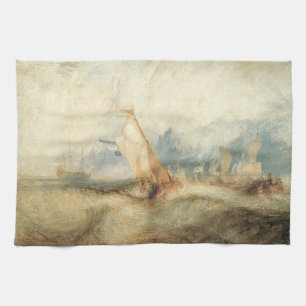 Maritime Landschaft eines alten Schiffes von Josep Geschirrtuch
