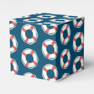 Maritime Lebensretter Nautical Geburtstags-Baby-Pa Geschenkschachtel
