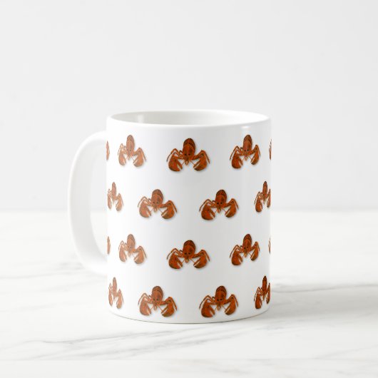 Maritime Lobster Kaffeetasse (Vorderseite Links)