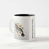 "Maritime Masterpiece" Zweifarbige Tasse (Vorderseite Links)