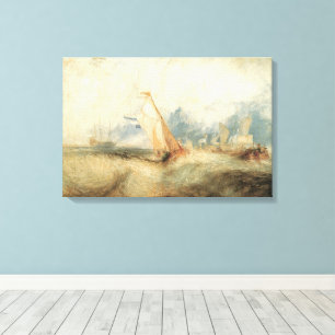 Maritime Meereslandschaft im Vintage-Stil von Jose Leinwanddruck