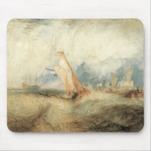Maritime Meereslandschaft im Vintage-Stil von Jose Mousepad