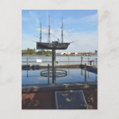Maritime Memorial SS Savannah Georgia Fotografie Postkarte (Vorderseite)