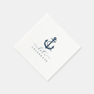 Maritime-Partyservietten Serviette