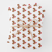 Maritime Santa Claus Lobster Geschenkpapier Set (Beispiel)