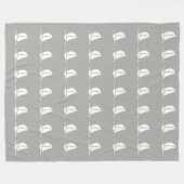 Maritime Segel Fleecedecke (Vorderseite (Horizontal))