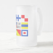Maritime Tasse - Stil und Farbe wählen (VorderseiteRechts)
