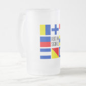Maritime Tasse - Stil und Farbe wählen (Vorderseite Links)
