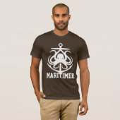 Maritimer Anchor octopus Nautisches Shirt (Vorne ganz)