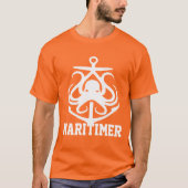 Maritimer Anchor octopus T - Shirt (Vorderseite)