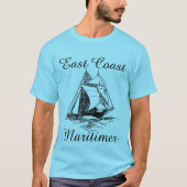 Maritimer Ost-Segel-Schiff nautischer Pullover (Vorderseite)