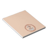 Maritimes Anker 1 Notizbuch Notizblock (angewinkelt)