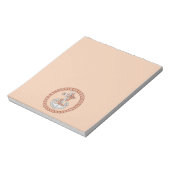 Maritimes Anker 1 Notizbuch Notizblock (Rotiert)